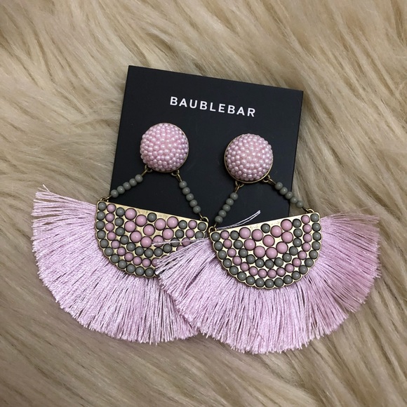 BAUBLEBAR Jewelry - BAUBLEBAR pastel purple Myan Drop Earrings
